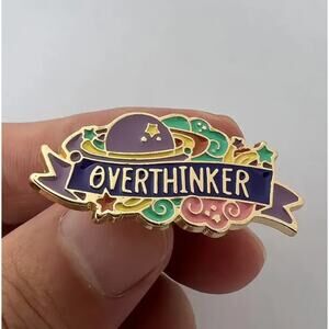 Overthinker Enamel Pins 453-1